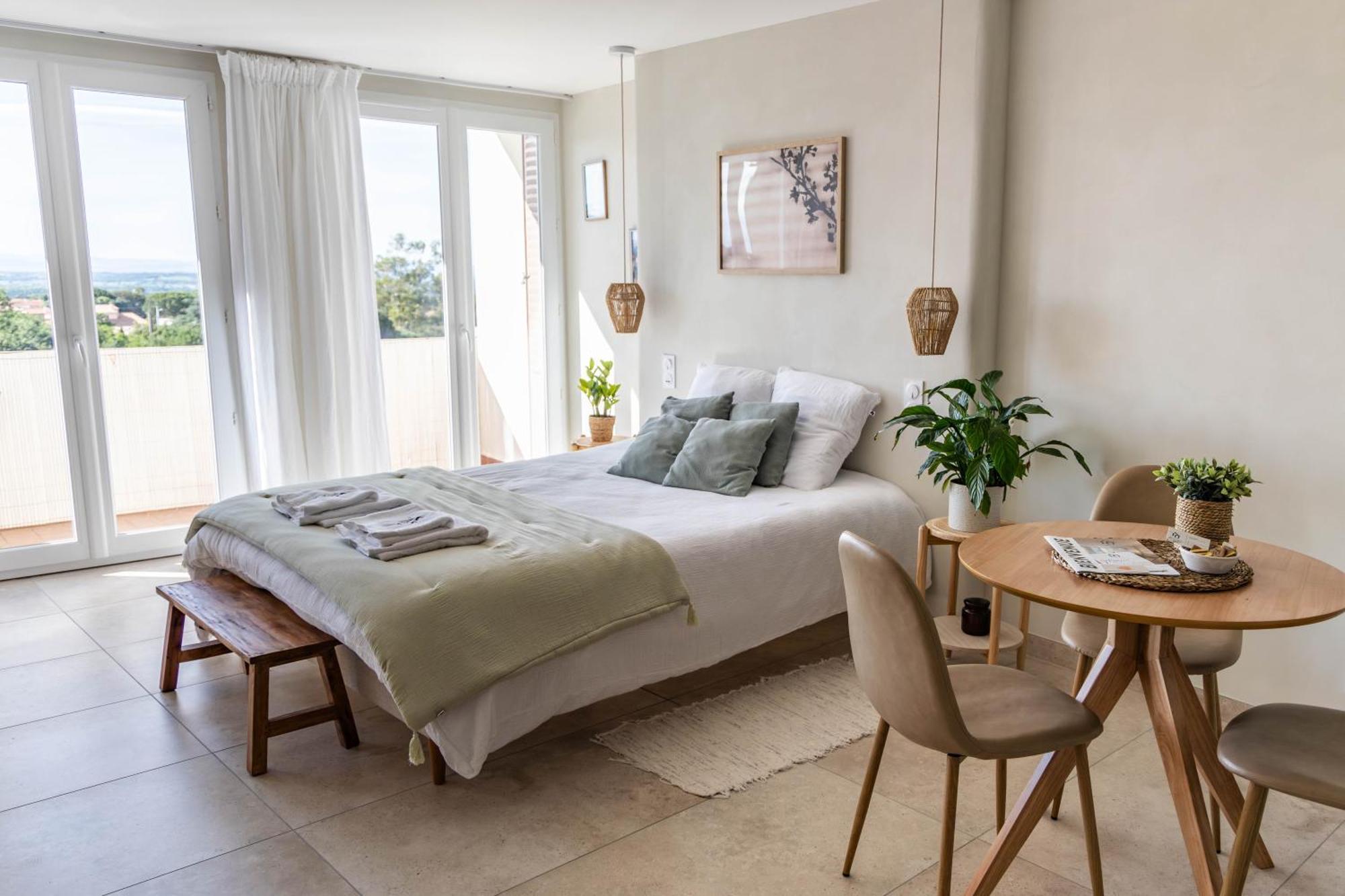 Vue 180°, Superbe Appartement Cocooning ! Laroque-des-Alberes Exterior photo